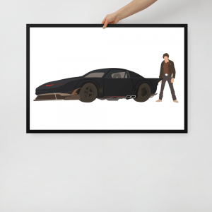 Lámina El Coche Fantástico