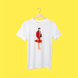Camiseta David Hasselhoff - Vigilantes de la Playa