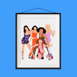 Lámina Spice Girls