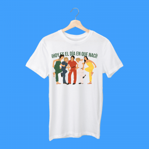 Camiseta Cumpleaños Parchis