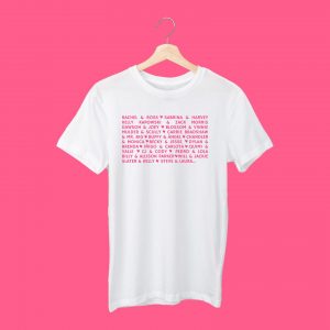 Camiseta Parejas de Series