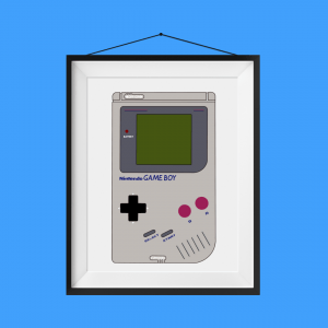 Lámina Game Boy