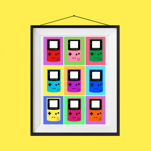Lámina Game Boy Color