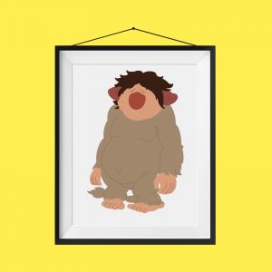 Lámina David El Gnomo – Trolls