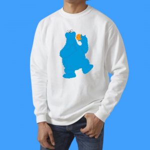 Sudadera Barrio Sesamo Mostruo de las Galletas