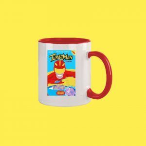 Taza Un Padre en Apuros -Turboman