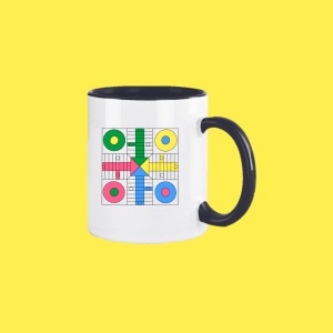 Taza Tablero de Parchis