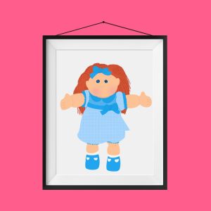 Lámina Cabbage Patch Kids