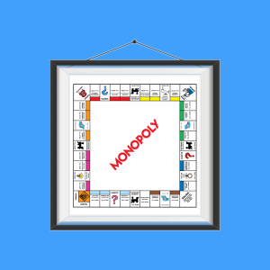 Lámina Monopoly