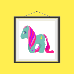 Lámina Pony