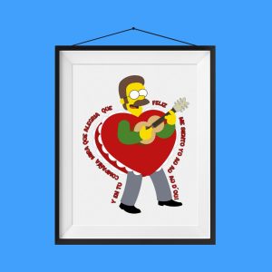 Lámina Simpson Flanders